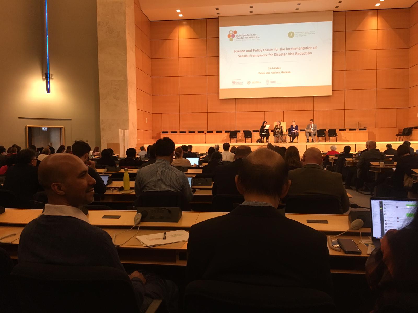 Science & Tech forum GPDRR Geneva